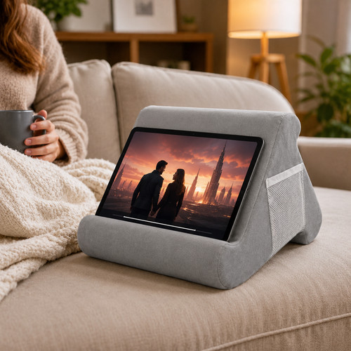 Tablet stand pillow holder - stand,