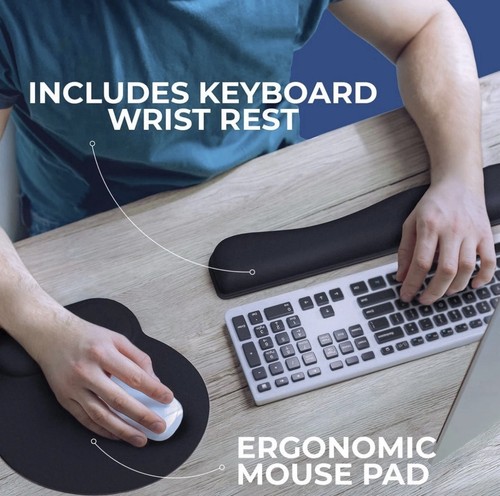 Wrist rest with ergonomic - wrist,