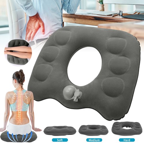Inflatable hemorrhoid seat - inflatable,