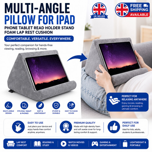 Multi angle pillow - for, ipad