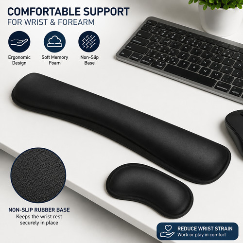 Non slip keyboard wrist - non-slip,
