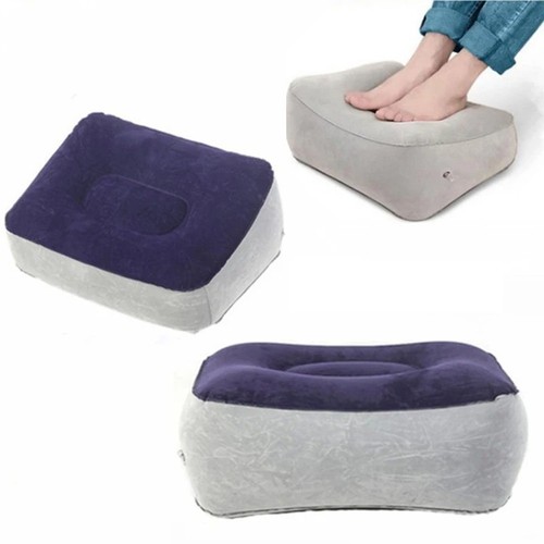 Inflatable travel foot rest - travel,