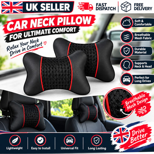 Premium car seat - car, neck