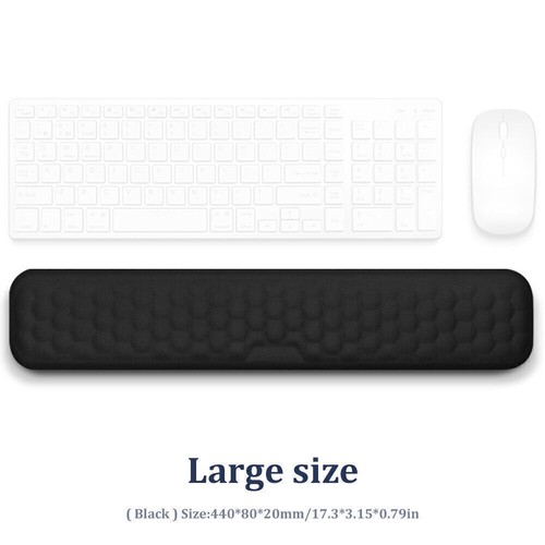 Keyboard wrist rest pad and - keyboard,