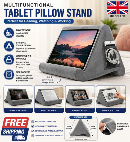 Multi angle pillow for ipad - multi-angle,