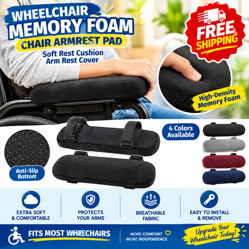 Wheelchair memory foam chair - wheelchair,